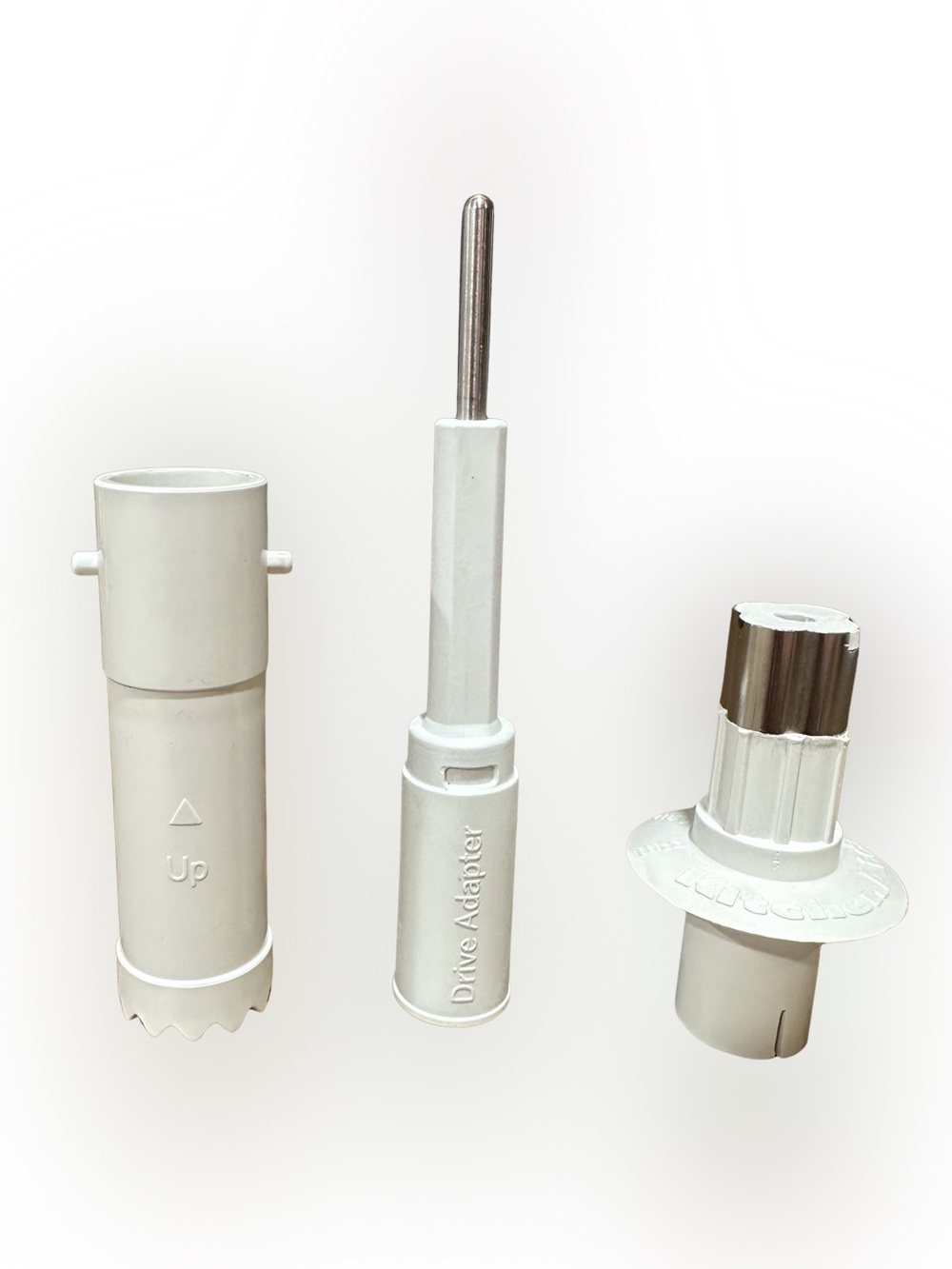 KitchenAid 13-Cup Food Processor Parts: Disk Adapter, Drive Adapter, Drive Shaft